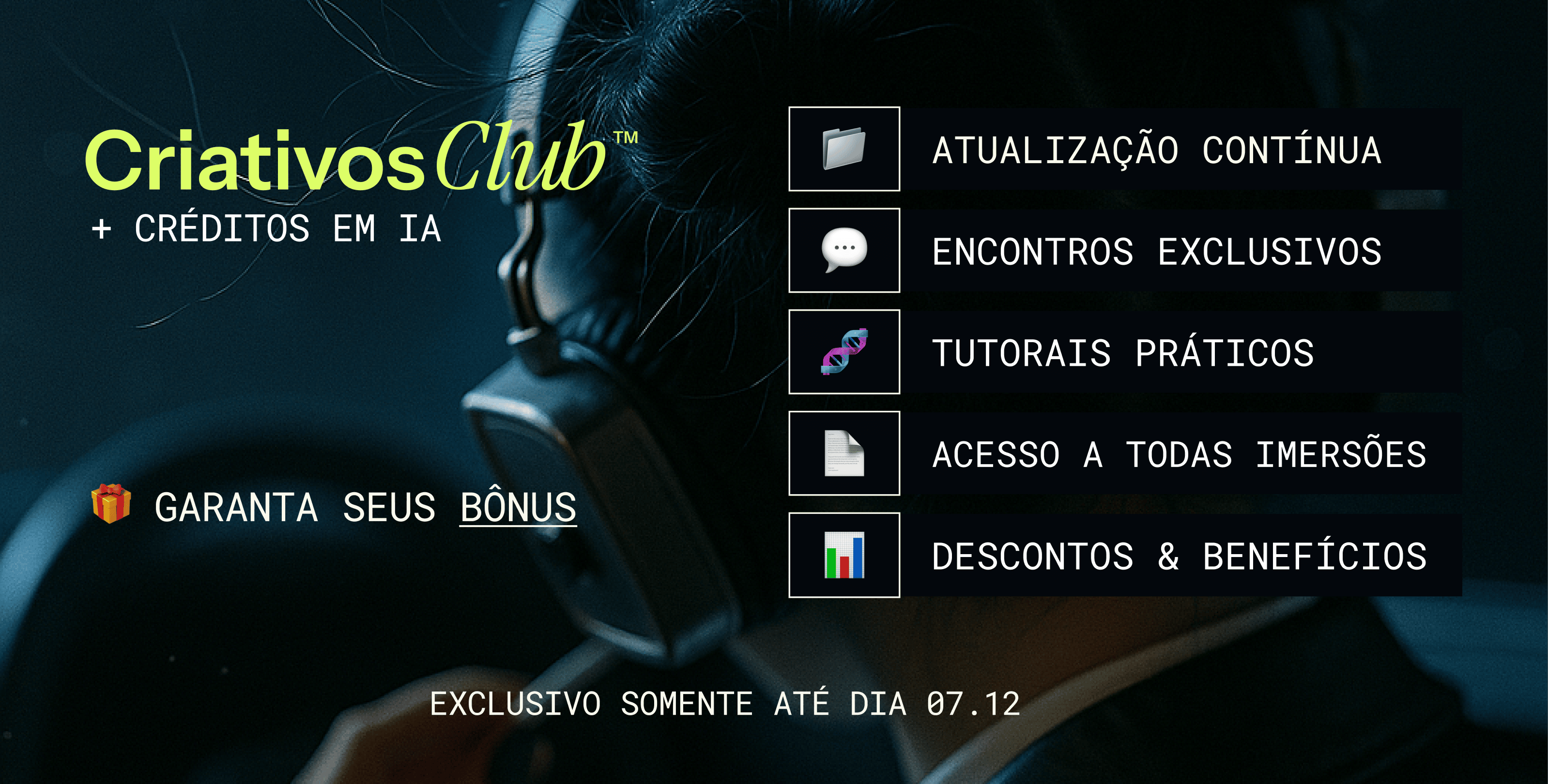 Criativos Club™ - Tudo que você precisa em um lugar só.