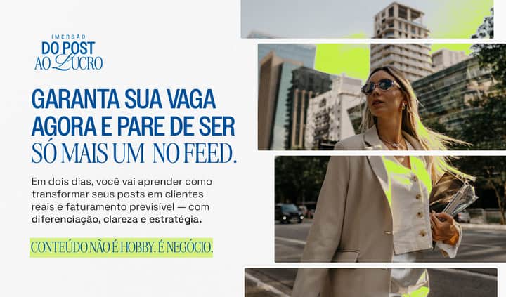 Imersão Do Post ao Lucro