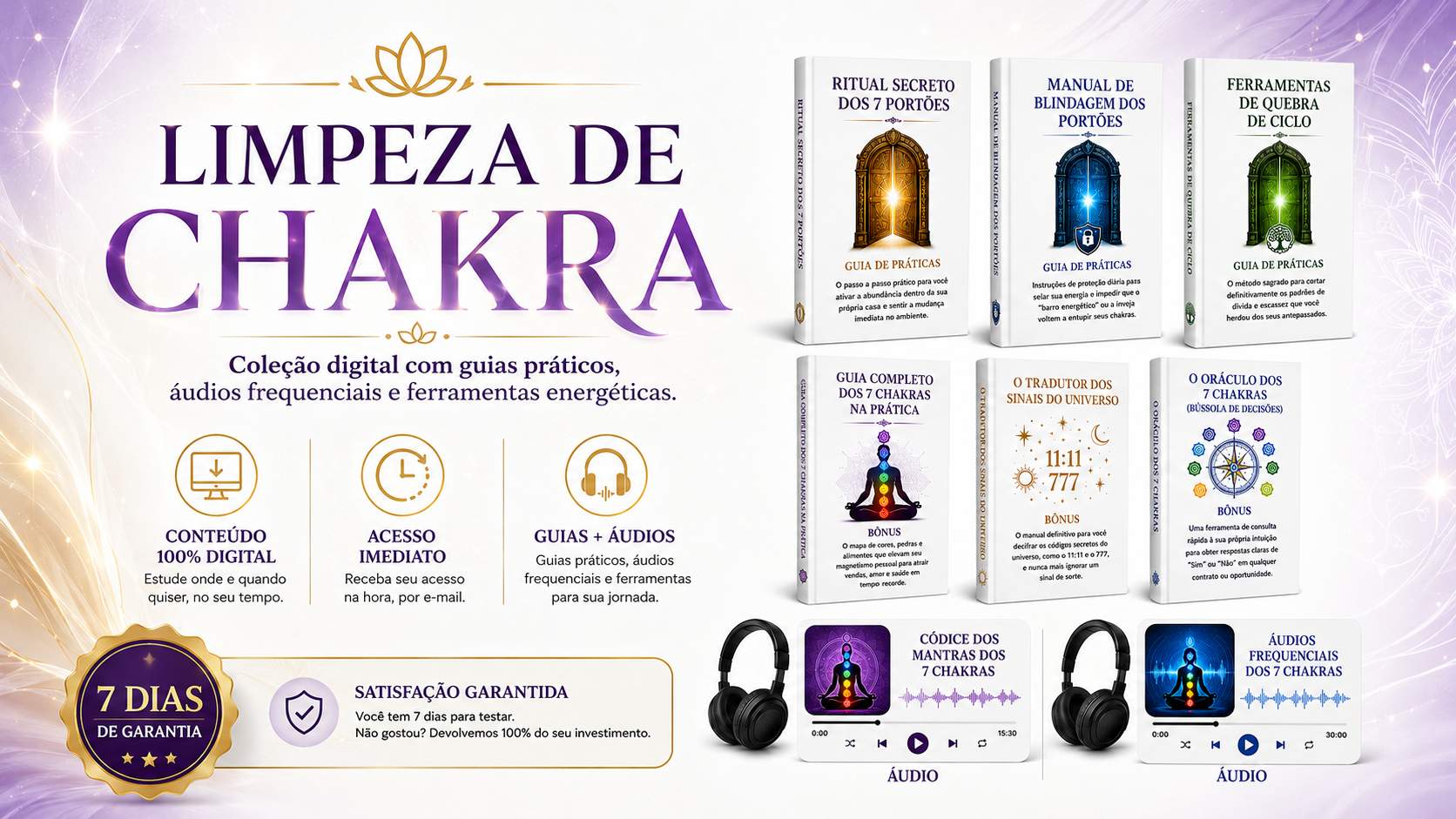 Limpeza de Chakras
