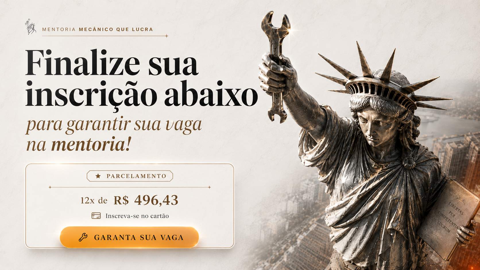 MENTORIA MECÂNICO QUE LUCRA