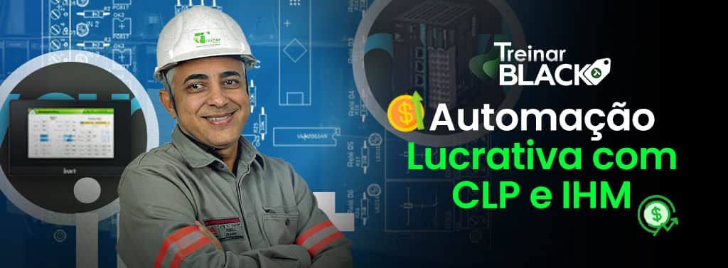 Automação Lucrativa com CLP e IHM (INVT)