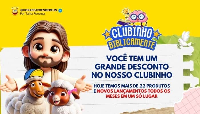 CLUBINHO Biblicamente -🔥 ECONOMIZE E LEVE TUDO COM DESCONTO 🔥