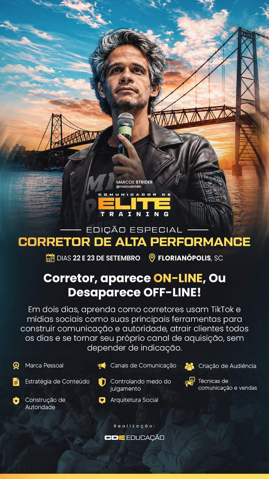 Comunicador de Elite Training - Florianópolis - 22 e 23 SET