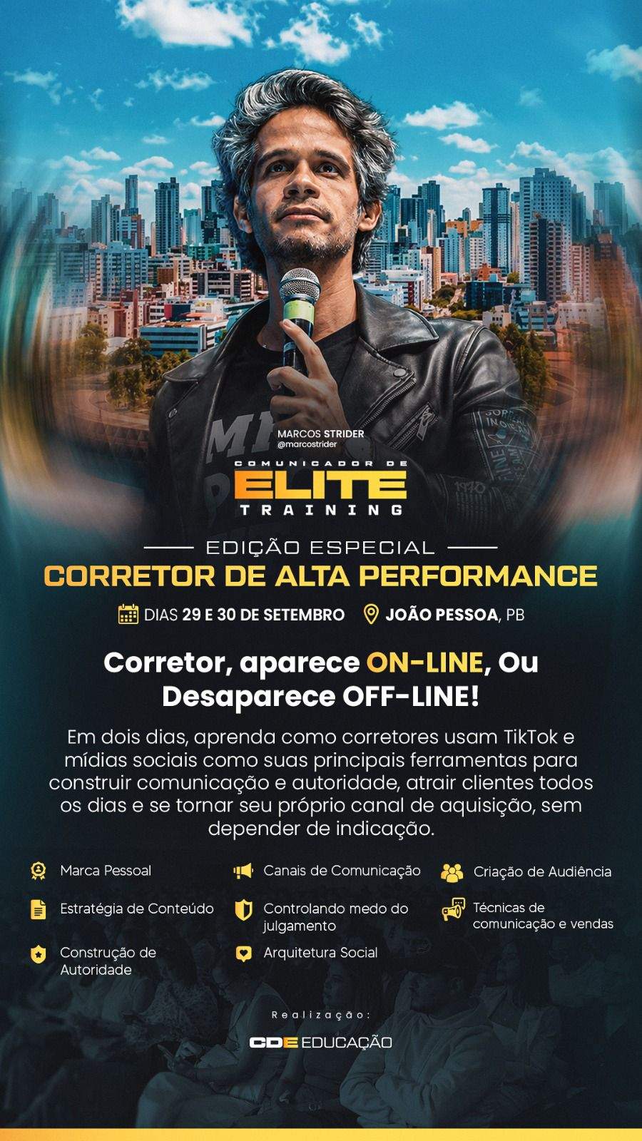 CDE Training - João Pessoa | 29 e 30 de setembro