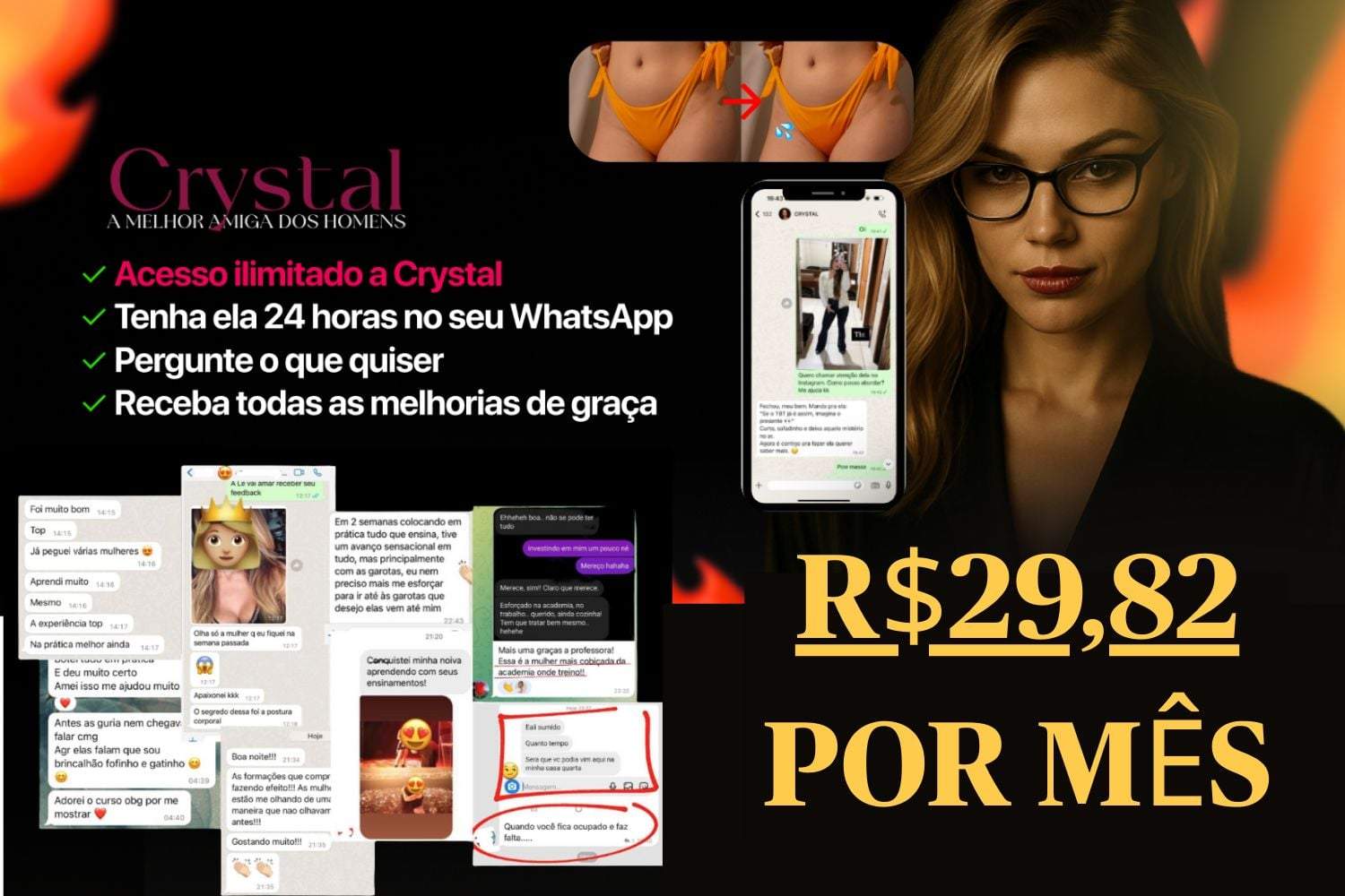 CRYSTAL - A NOVA MELHOR AMIGA DOS HOMENS 