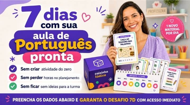 Desafio 7 Dias Português Pronto 1º ao 5º ano