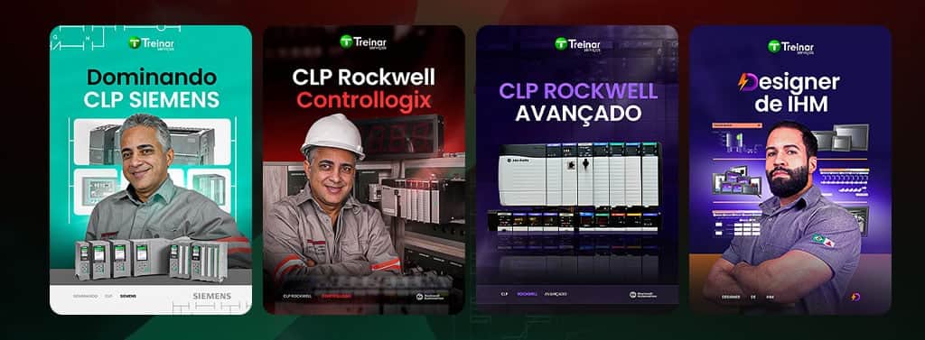 Pacote Eletricista Industrial | Siemens e Rockwell