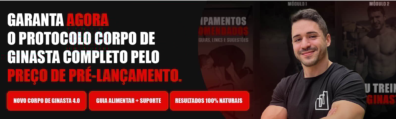 Corpo de Ginasta 4.0 (nova versão) + 4 Presentes + Desconto de Lançamento