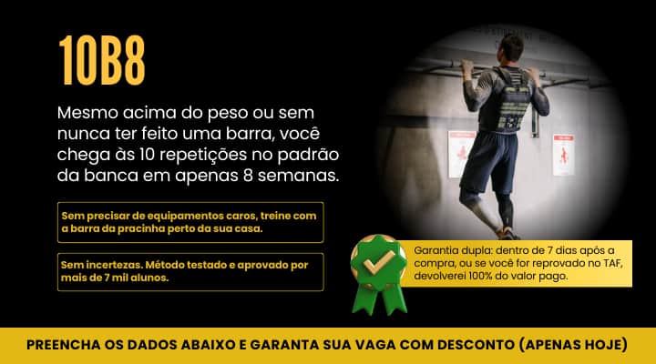 Método 10B8 - 10 Barras em 8 semanas