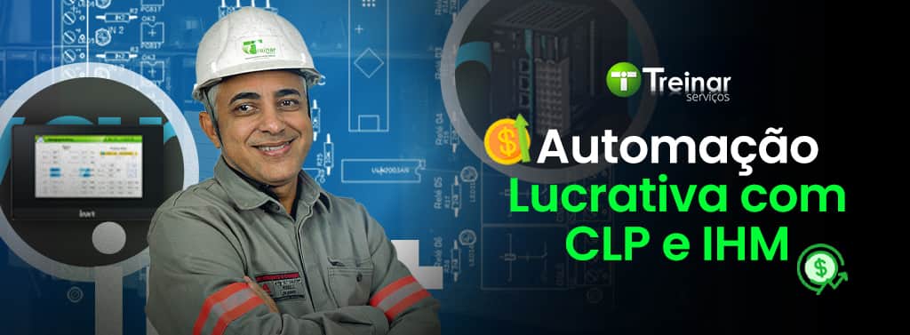 Automação Lucrativa com CLP e IHM (INVT)