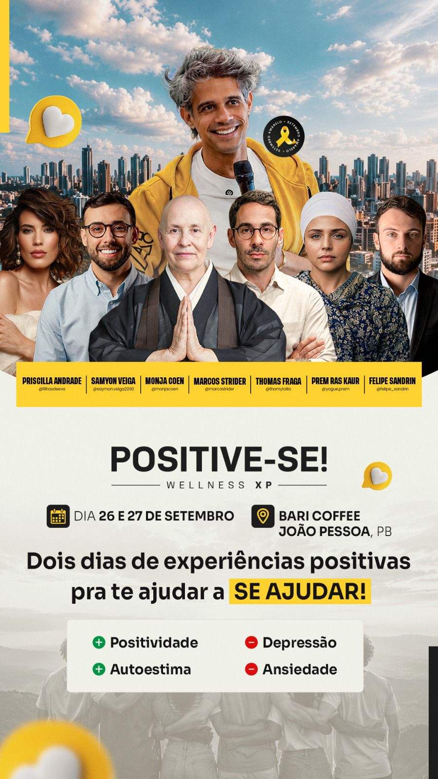 Positive- se! - João Pessoa | 26 e 27 de setembro