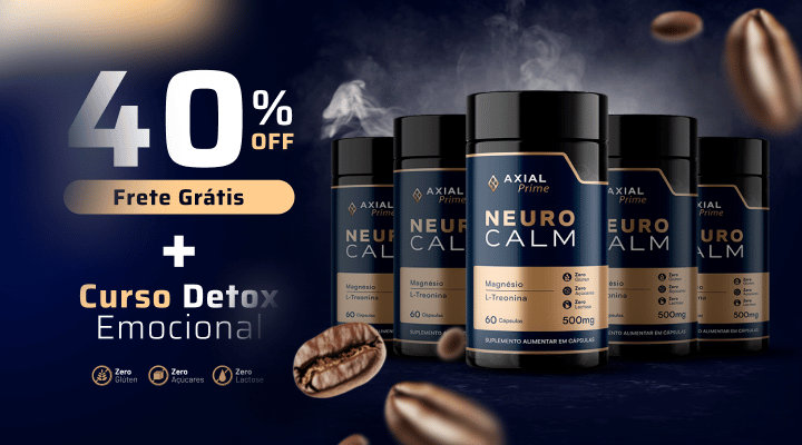 6 Potes NeuroCalm (40% OFF + Frete Grátis)