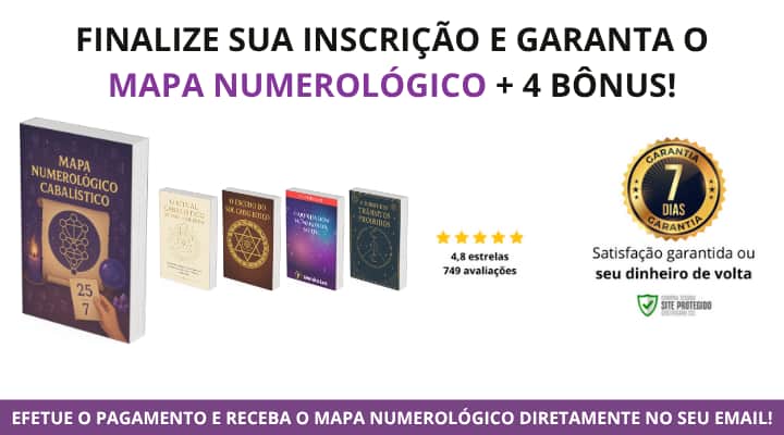 Mapa Numerológico Cabalístico