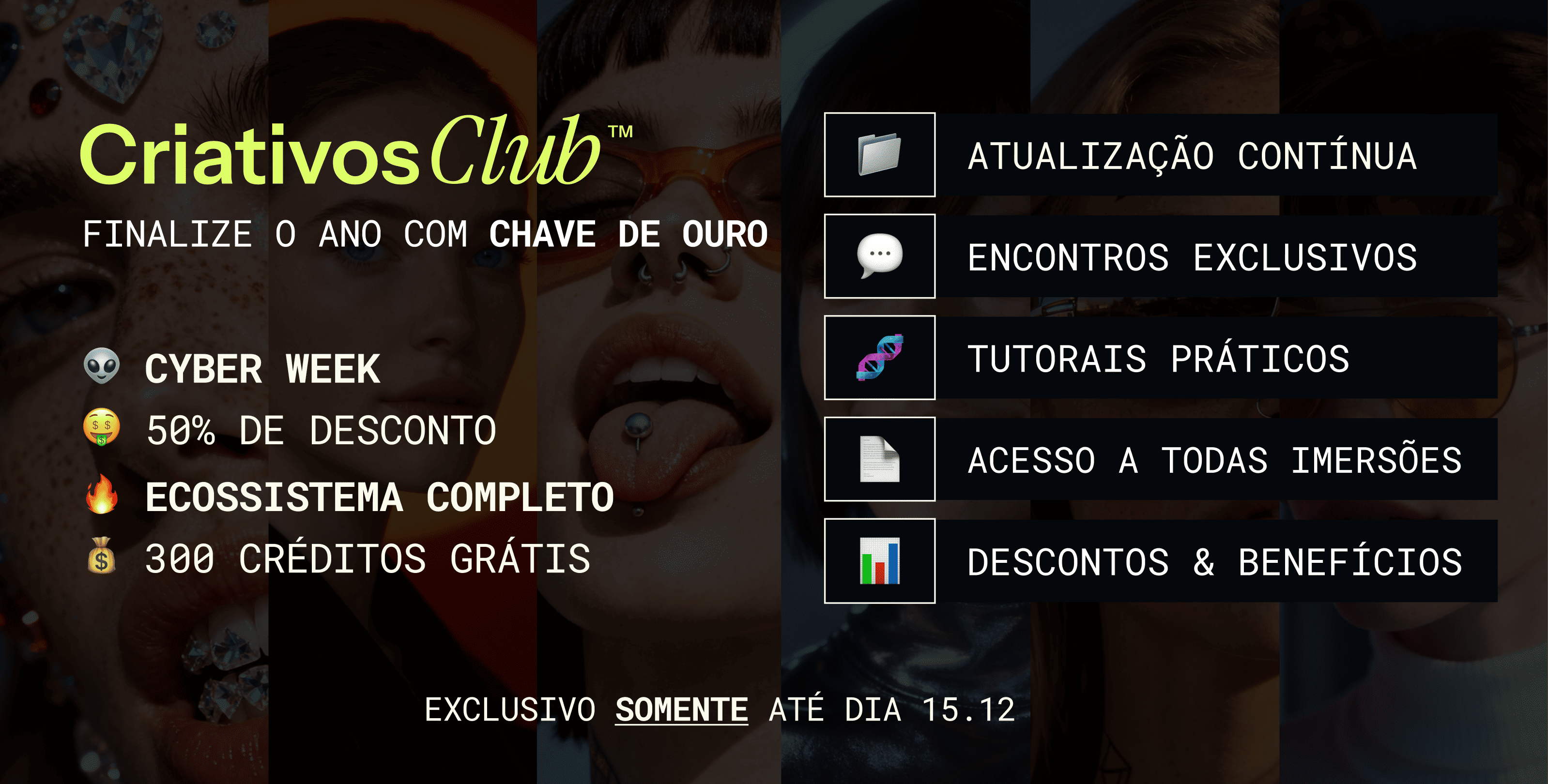 Criativos Club™ - Tudo que você precisa em um lugar só.