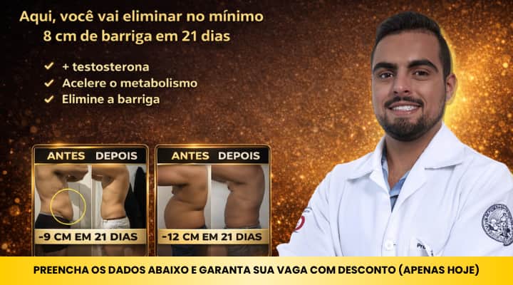 DESAFIO DE 21 DIAS - HOMEM SEM BARRIGA