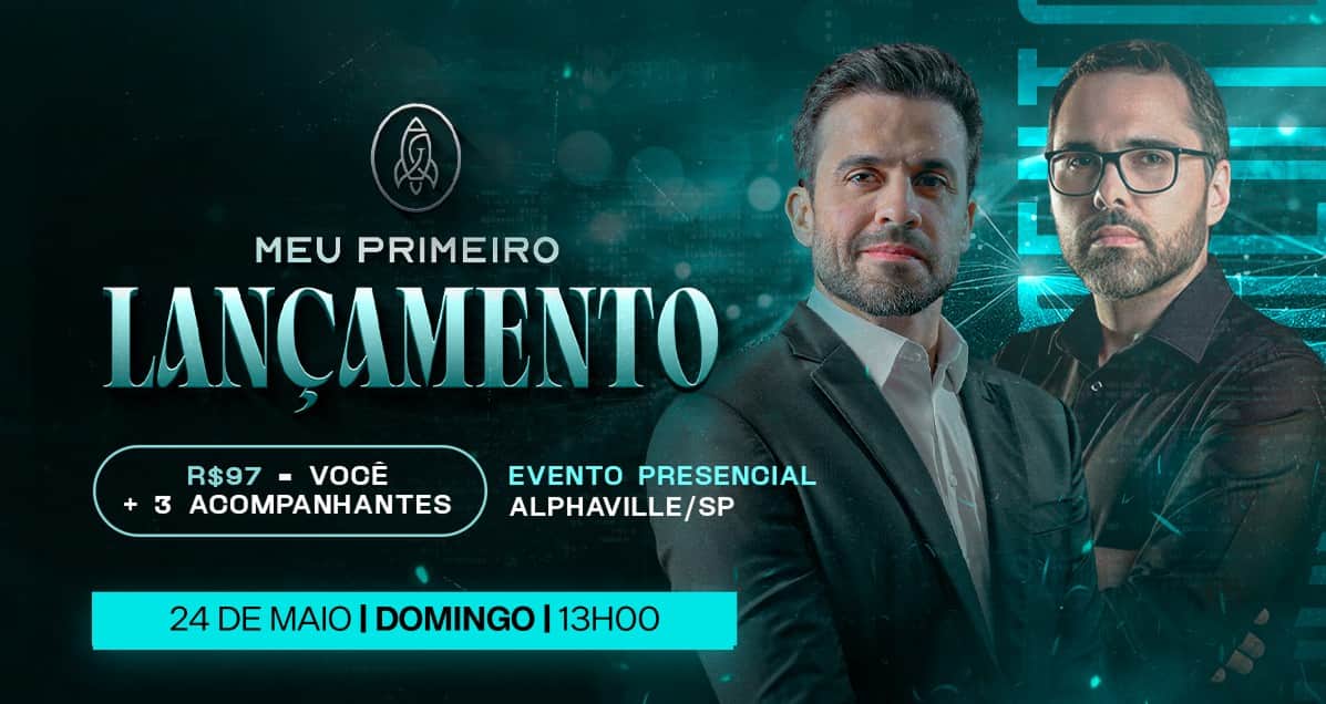 Meu Primeiro Lançamento com Pablo Marçal e Luiz Filho