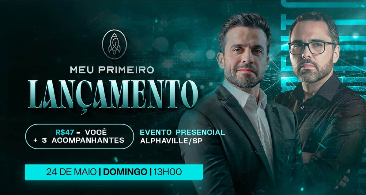 Meu Primeiro Lançamento com Pablo Marçal e Luiz Filho