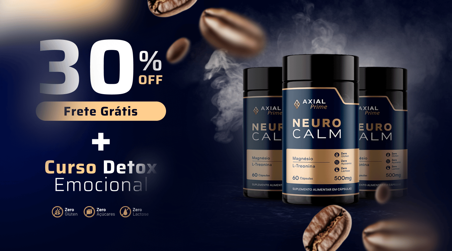 3 Potes NeuroCalm (30% OFF + Frete Grátis)