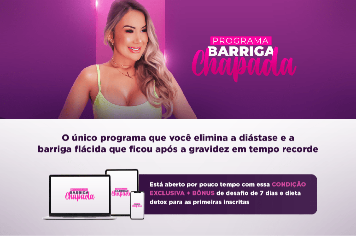 Barriga Sem Diástase 