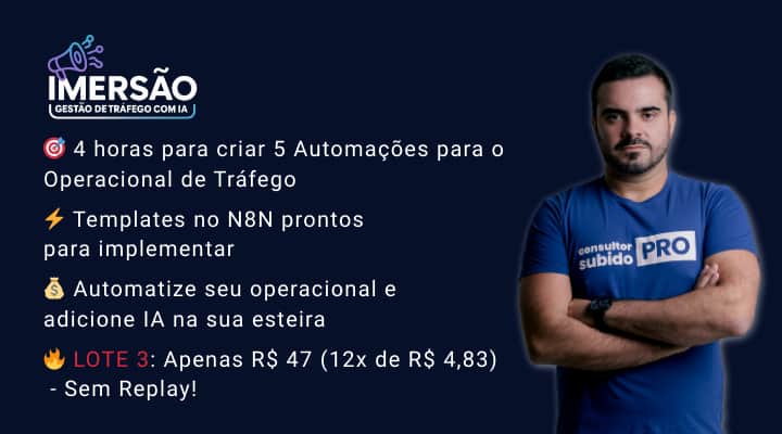 Imersão Gestão de Tráfego com IA