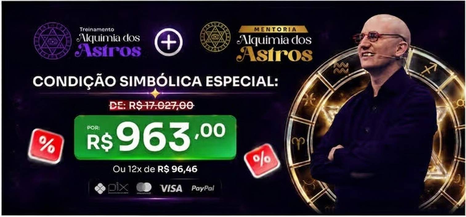 Treinamento + Mentoria Alquimia dos Astros
