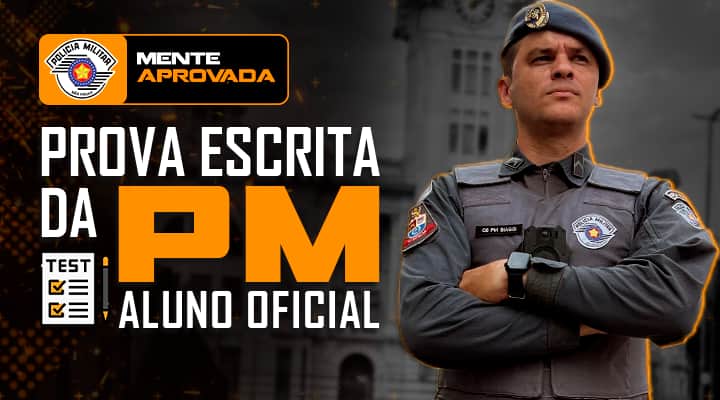 Prova Escrita da PM Aluno Oficial